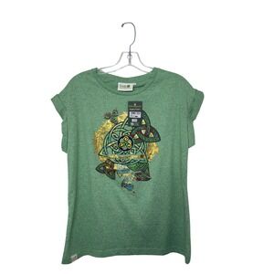 Irish Memories Large Grindle Ladies Celtic Knot Design Comfort T Shirt NWT